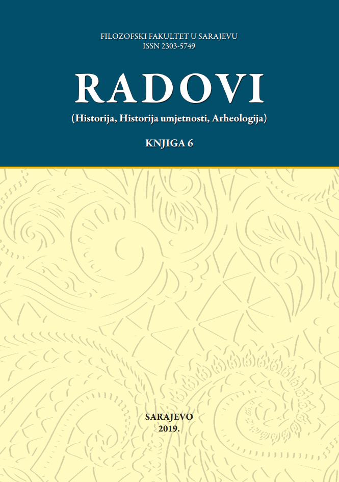 					View No. 6 (2019): Radovi Filozofskog fakulteta u Sarajevu (Historija, Historija umjetnosti, Arheologija)
				