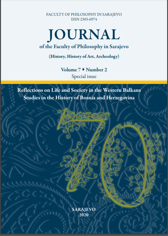 					View Vol. 7 No. 2 (2020): Journal of the Faculty of Philosophy in Sarajevo (History, History of Art, Archeology)
				