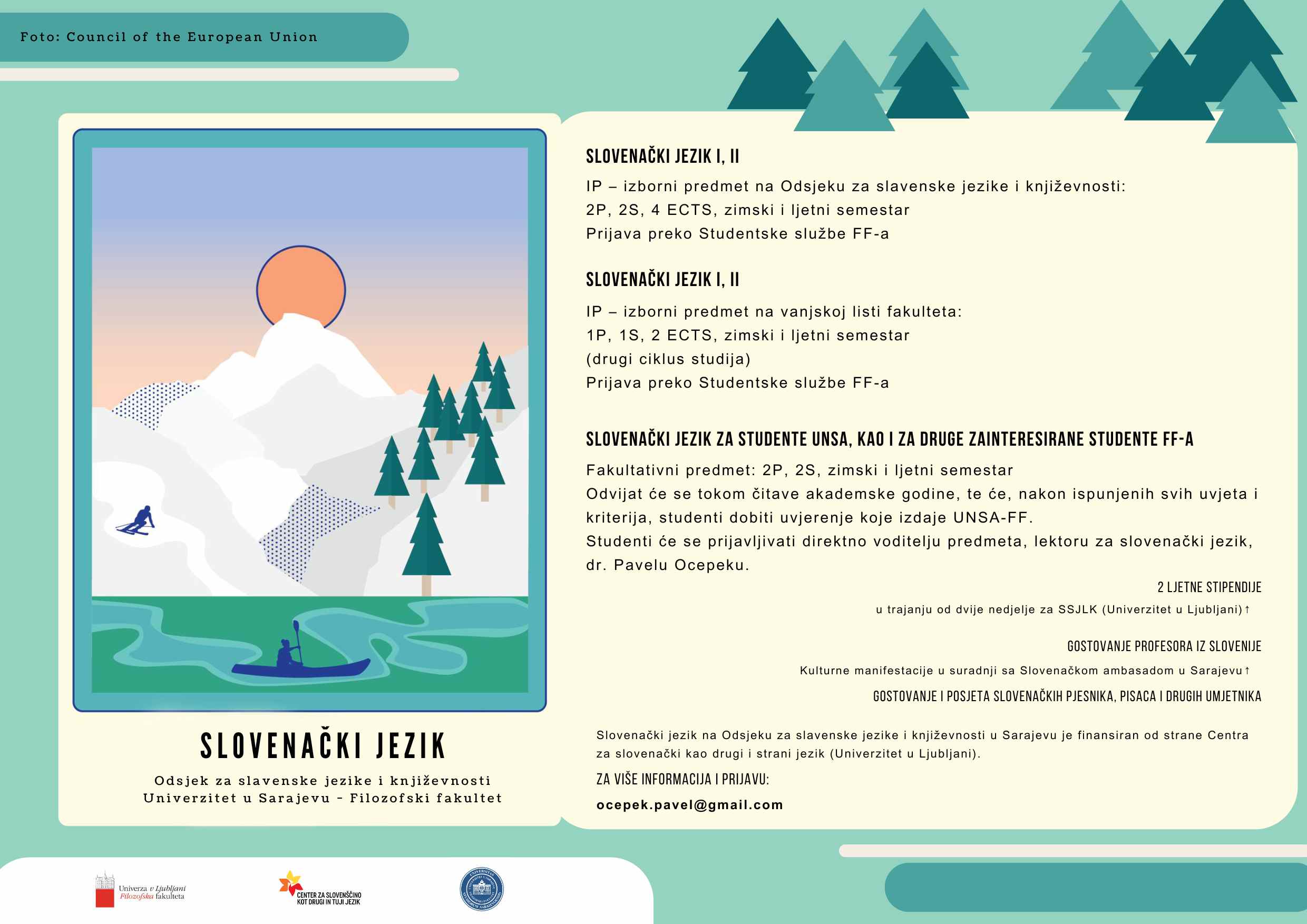 Plakat – Slovenački jezik