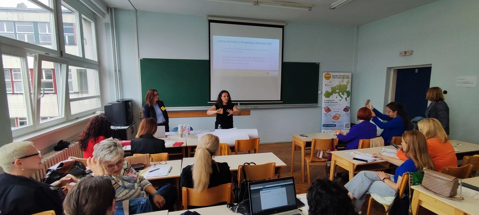 GEDIS radionica za bibliotekare i bibliotekarke održana na Filozofskom fakultetu Univerziteta u Sarajevu