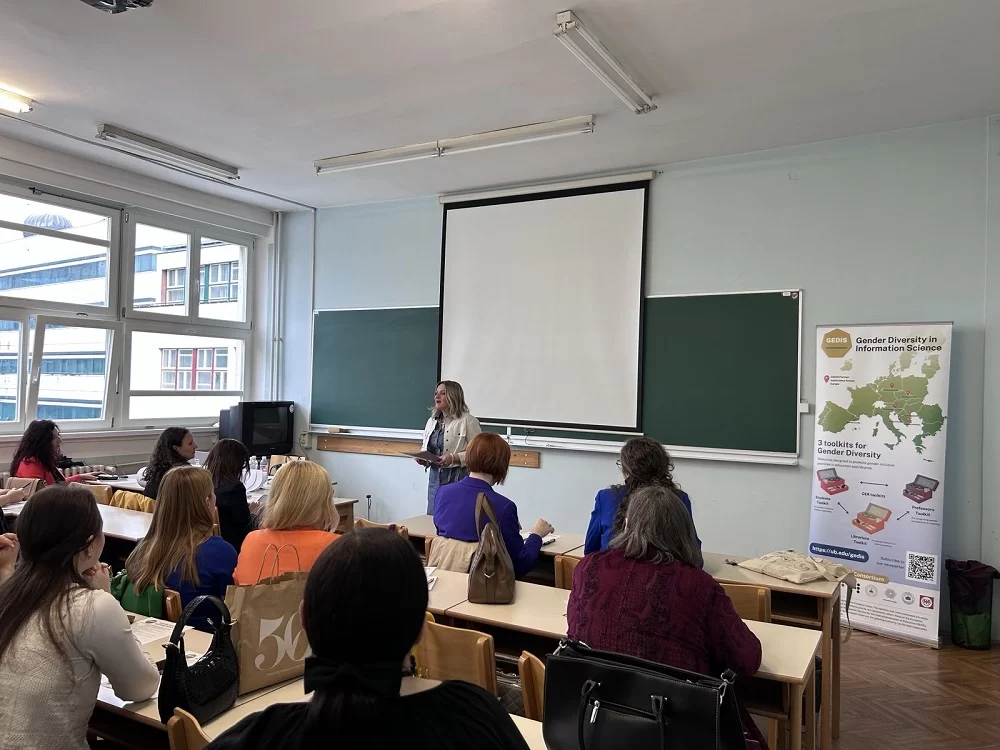 GEDIS radionica za bibliotekare i bibliotekarke održana na Filozofskom fakultetu Univerziteta u Sarajevu